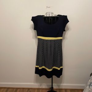 Navy and white dress great for summer